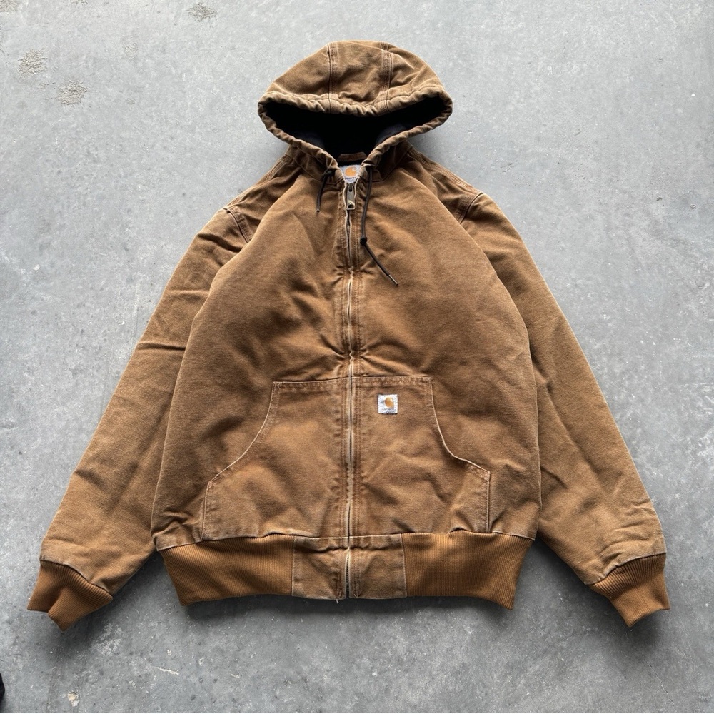 Carhartt Brown Hooded Jacket